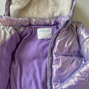 Kids Iridescent Purple Jacket